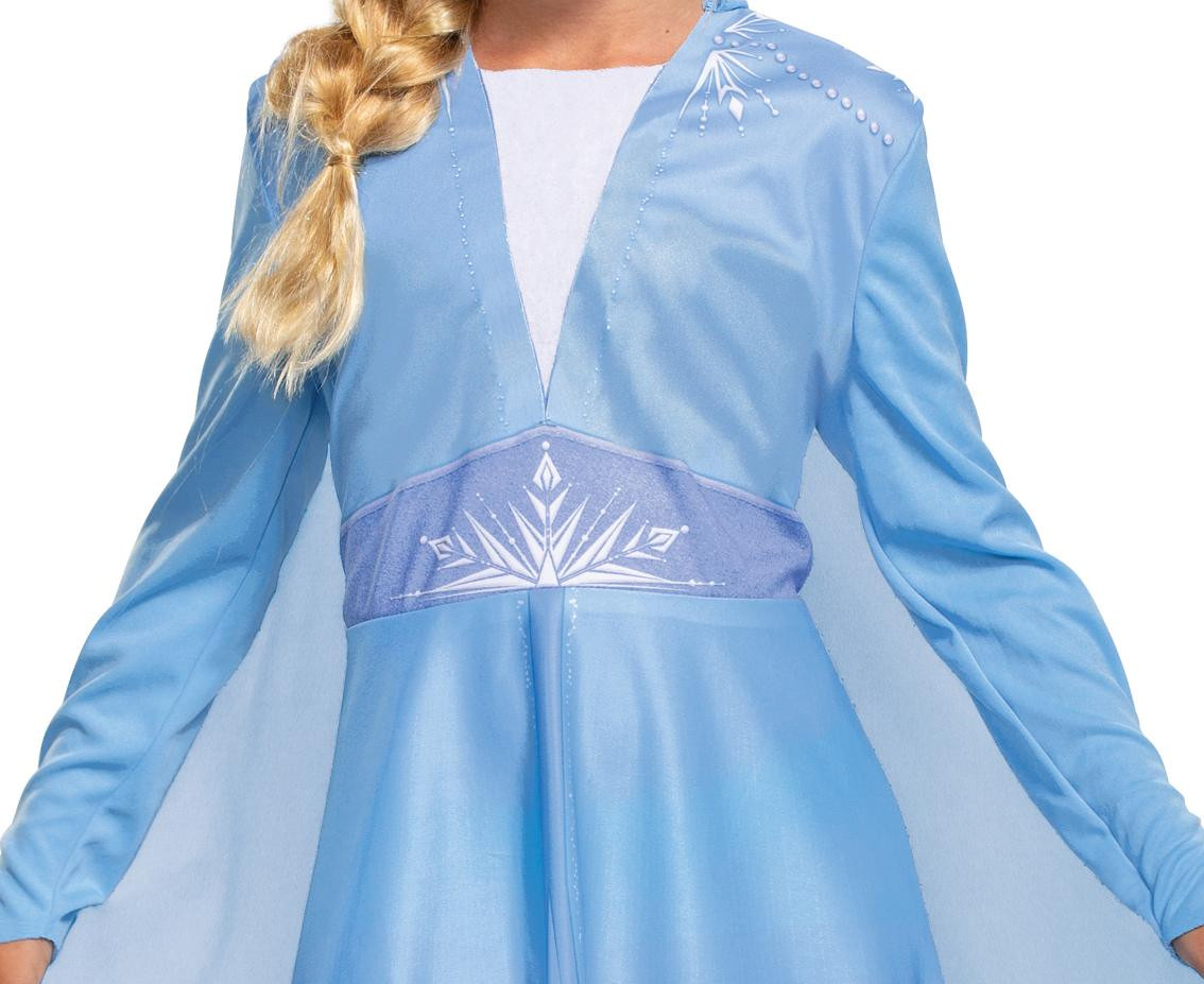 Costume Elsa Basic - Frozen 2 (license), size XS (3-4 yrs)